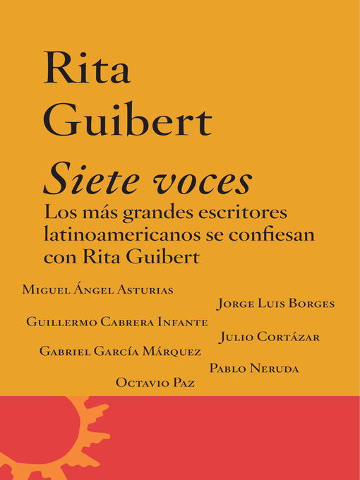 Title details for Siete Voces by Rita Guibert - Available